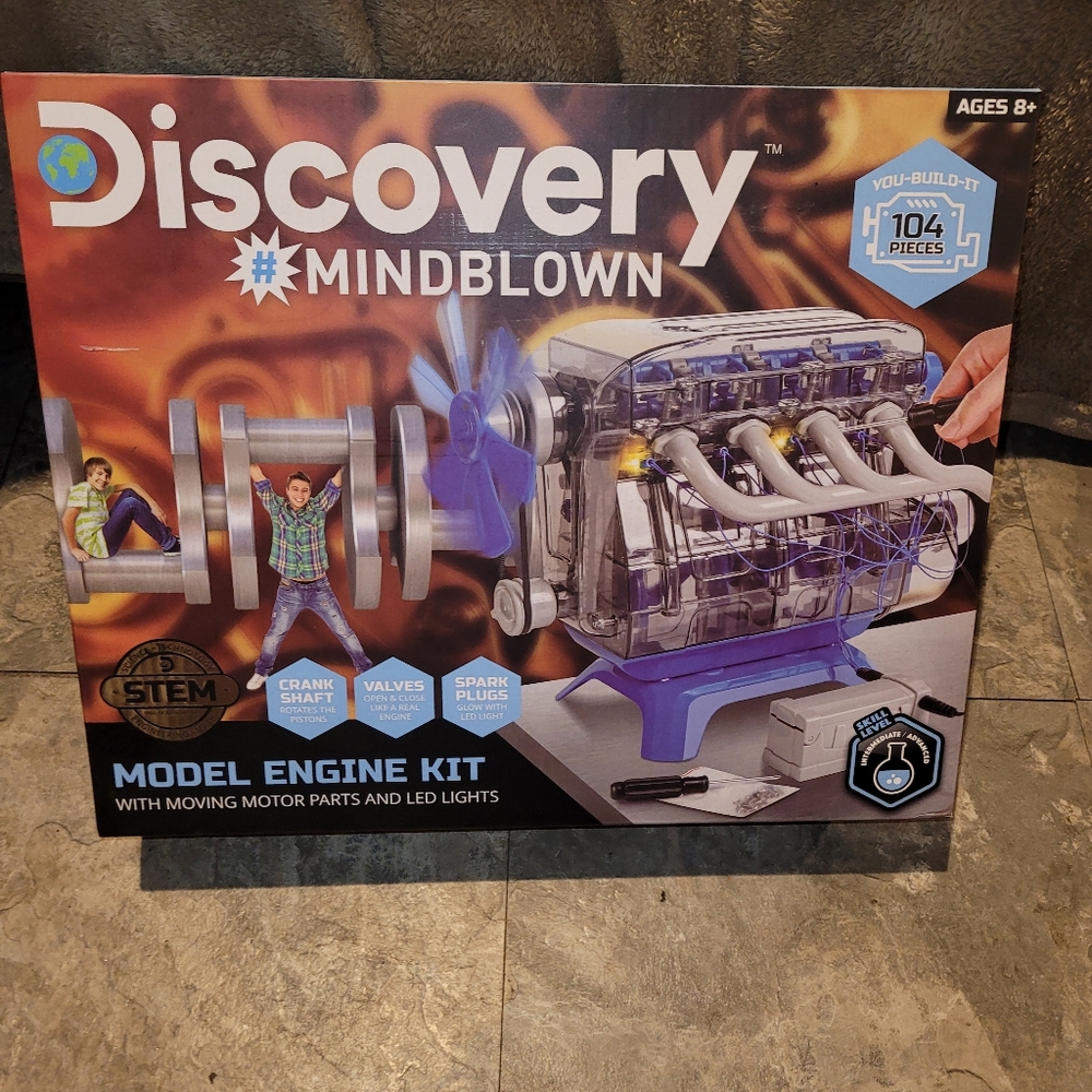 Discovery Mindblown Model Engine Kit
